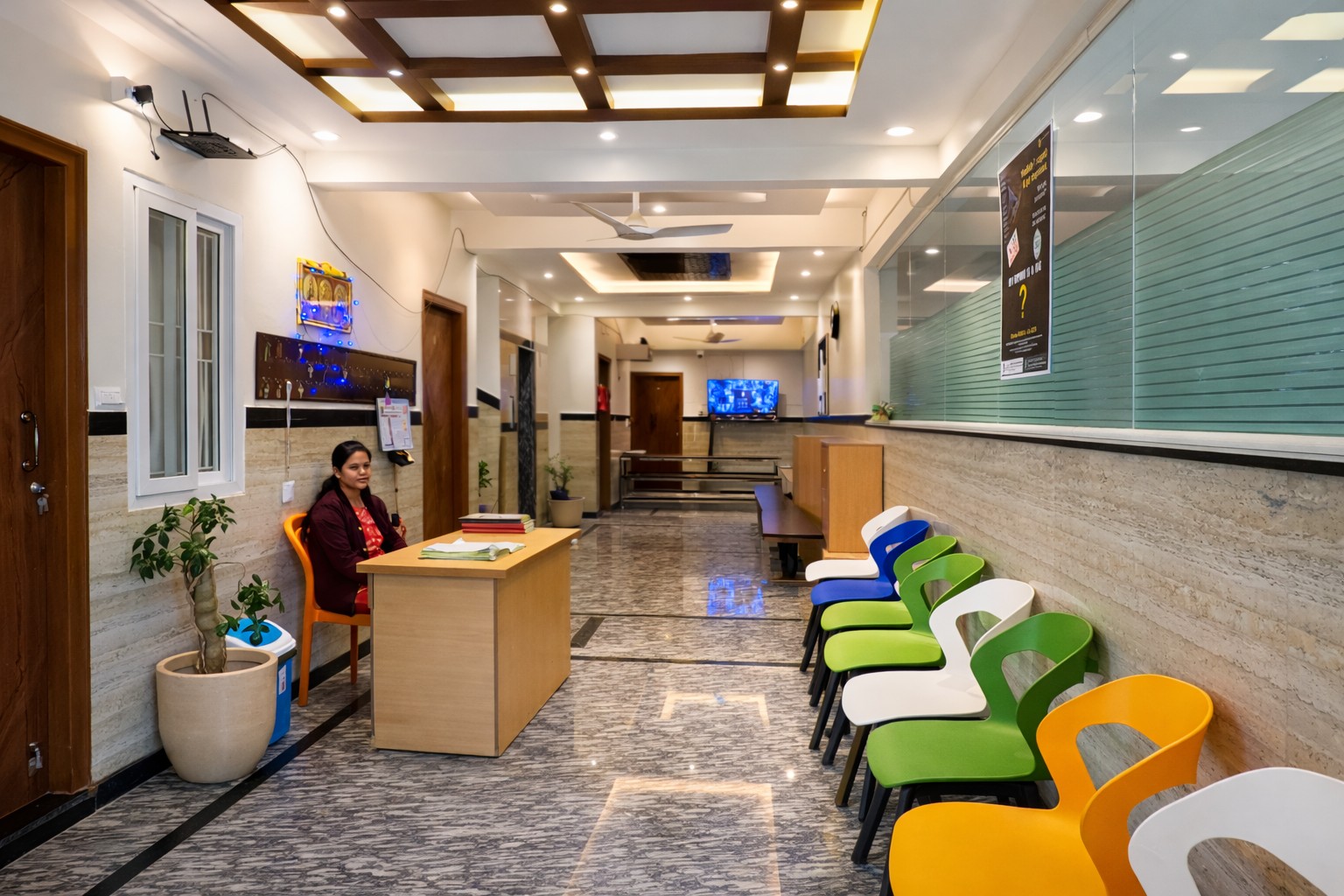 Girls hostel warden office at Iqoniqe Nest